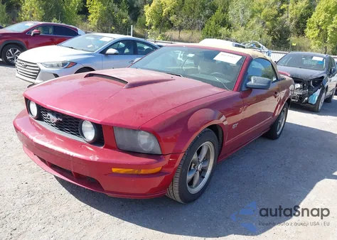 2005 Ford Mustang Gt/Gt Deluxe from USA, damaged, VIN 1ZVHT85H855209677